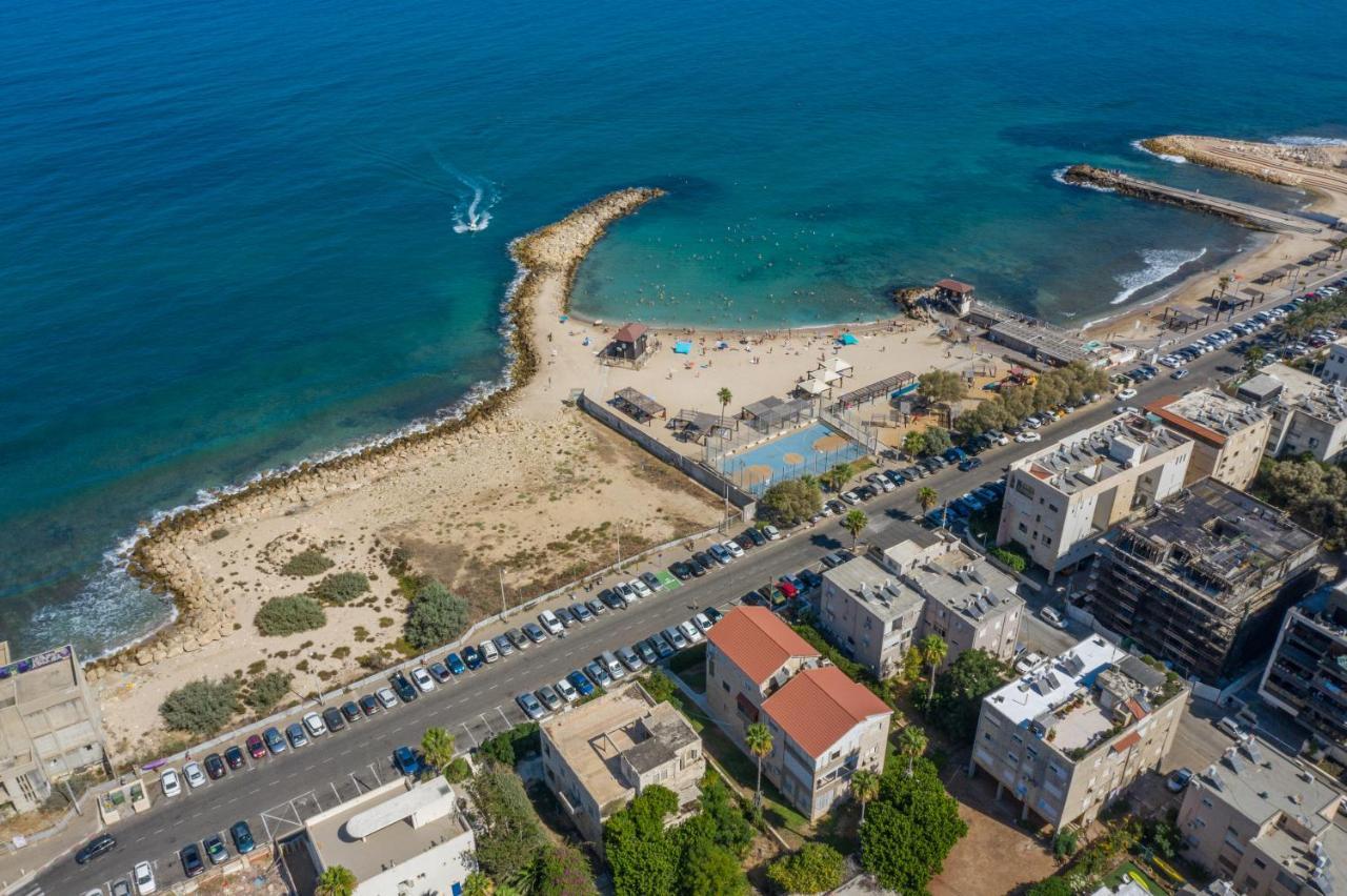 Port City Haifa - Bat Galim 25 Mtrs From The Beach & Rambam מראה חיצוני תמונה